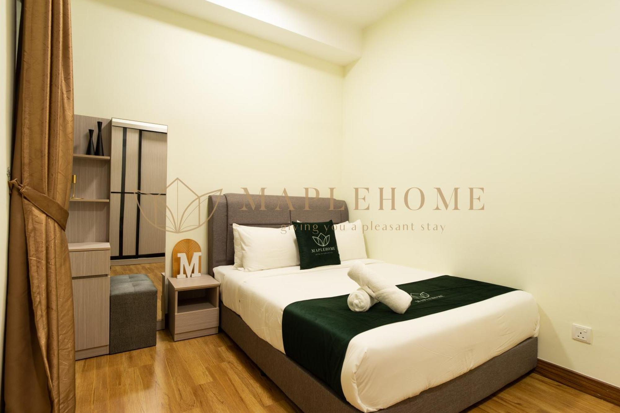 Apartamento The Apple Melaka Habitación foto